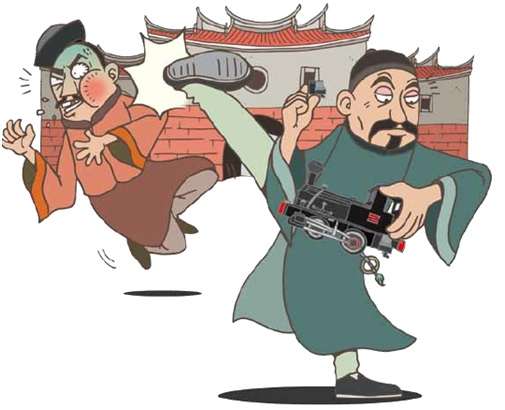劉銘傳與劉璈。(圖/MarcoChen繪製|故事提供) 劉銘傳與劉璈。(圖/MarcoChen繪製|故事提供)