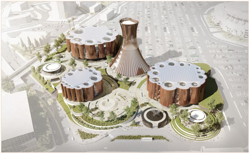 20180308-美國加州安納罕表演藝術中心。(作者提供,取自www.archdaily.com) 20180308-美國加州安納罕表演藝術中心。(作者提供,取自www.archdaily.com)