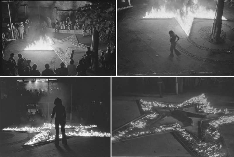 Marina Abramovic「節奏系列」作品《節奏5》(圖/言人文化提供) Marina Abramovic「節奏系列」作品《節奏5》(圖/言人文化提供)
