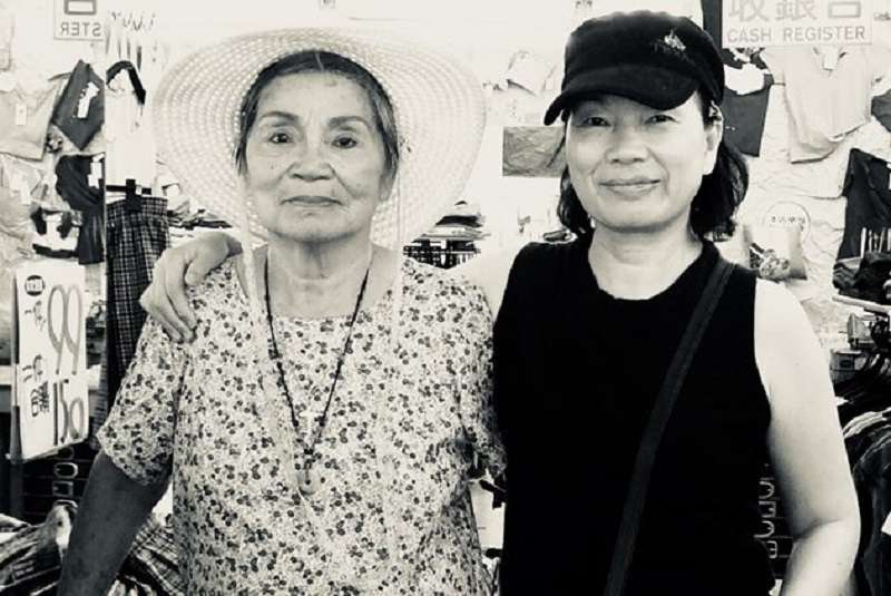 美君與應台。(龍應台提供) 美君與應台。(龍應台提供)