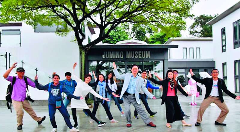 童振源說:「台灣民間的力量,讓泰國社會是有感的。」(翻攝自童振源臉書) 童振源說:「台灣民間的力量,讓泰國社會是有感的。」(翻攝自童振源臉書)