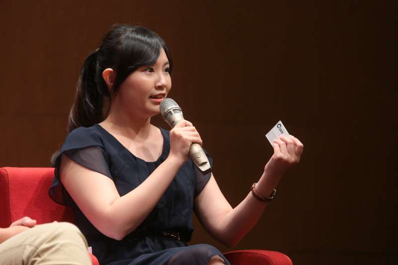 20180609-公視青春發言人主持人柯萱如9日出席「你的孩子不是你的孩子」淺談親情中的情緒勒索座談。(顏麟宇攝) 20180609-公視青春發言人主持人柯萱如9日出席「你的孩子不是你的孩子」淺談親情中的情緒勒索座談。(顏麟宇攝)