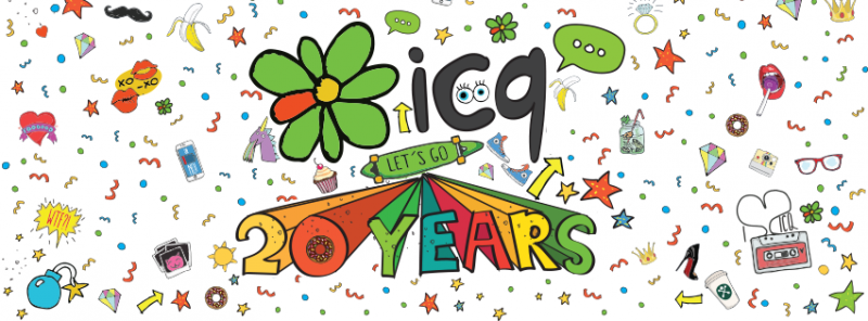 ICQ也在2016年慶祝問世20周年。(圖/取自ICQ Facebook) ICQ也在2016年慶祝問世20周年。(圖/取自ICQ Facebook)