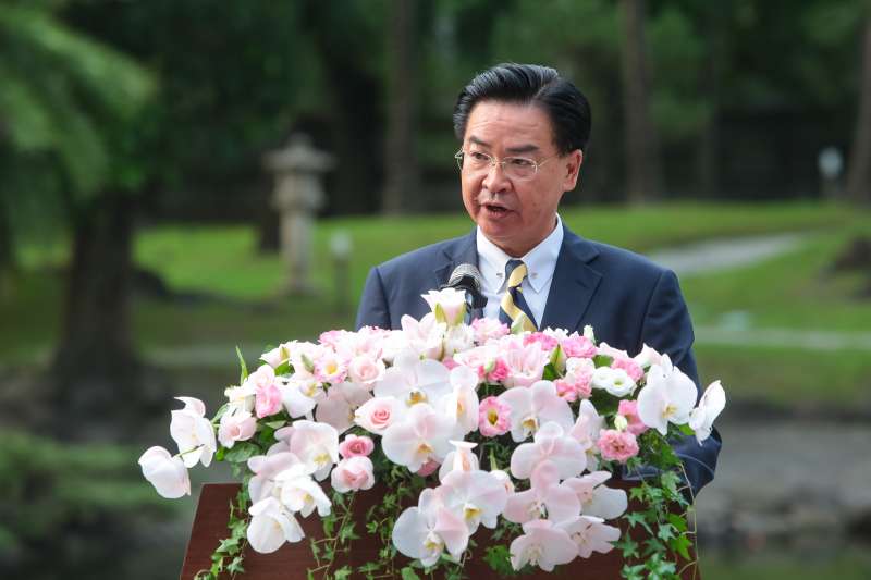 20180613-外交部長吳釗燮13日主持頒贈AIT處長梅健華「特種外交獎章」典禮。(顏麟宇攝) 20180613-外交部長吳釗燮13日主持頒贈AIT處長梅健華「特種外交獎章」典禮。(顏麟宇攝)