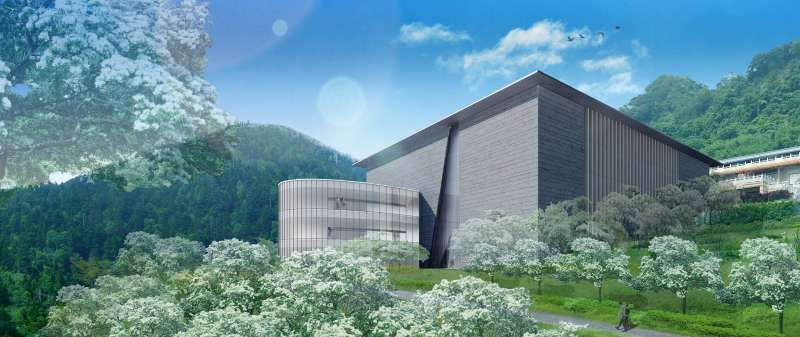 引進上方光線的長廊階梯貫穿整體建築物,此處天花板使用玻璃材質,當光從最高層投射進入室內,能夠感受光影的變化。(此為3D示意圖,請以實品為主) 引進上方光線的長廊階梯貫穿整體建築物,此處天花板使用玻璃材質,當光從最高層投射進入室內,能夠感受光影的變化。(此為3D示意圖,請以實品為主)