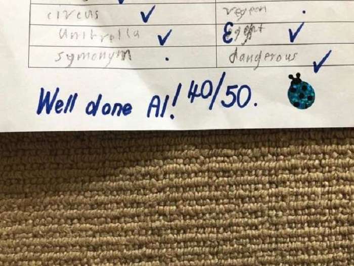 國外的老師對孩子永遠鼓勵更多。 國外的老師對孩子永遠鼓勵更多。