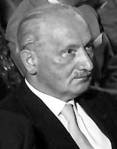 馬丁·海德格（德語：Martin Heidegger，1889年9月26日－1976年5月26日），德國哲學家，被譽為二十世紀最重要的哲學家之一。（Landesarchiv Baden-Württenberg@Wikipedia/CC BY-SA 3.0）