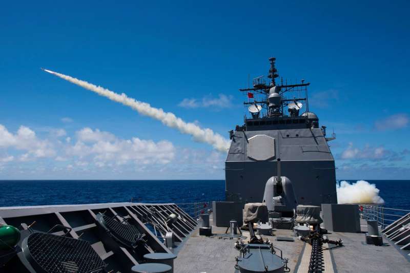 2018年環太平洋軍演(RIMPAC),美軍巡洋艦「普林斯頓號」(USS Princeton)(RIMPAC臉書) 2018年環太平洋軍演(RIMPAC),美軍巡洋艦「普林斯頓號」(USS Princeton)(RIMPAC臉書)