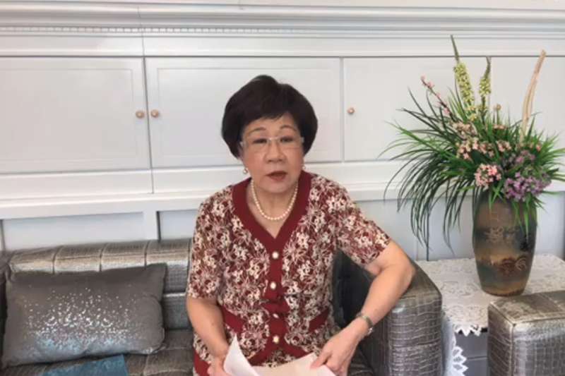 20180724_呂秀蓮(圖)開臉書直播談蔣月惠。(翻攝「呂秀蓮:台北No.1」臉書) 20180724_呂秀蓮(圖)開臉書直播談蔣月惠。(翻攝「呂秀蓮:台北No.1」臉書)