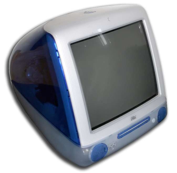 1998年發行的蘋果個人電腦iMac G3。（sdjupedal @ wikipedia / CC-BY-2.0）