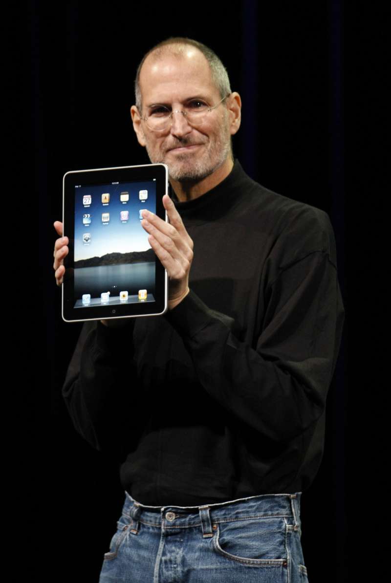 蘋果,iPad,賈伯斯,2007年1月27日(AP) 蘋果,iPad,賈伯斯,2007年1月27日(AP)