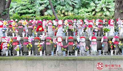 「增上寺」境內的「千體子育招福地藏」(圖/樂吃購!提供) 「增上寺」境內的「千體子育招福地藏」(圖/樂吃購!提供)
