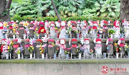 「增上寺」境內的「千體子育招福地藏」（圖／樂吃購！提供）