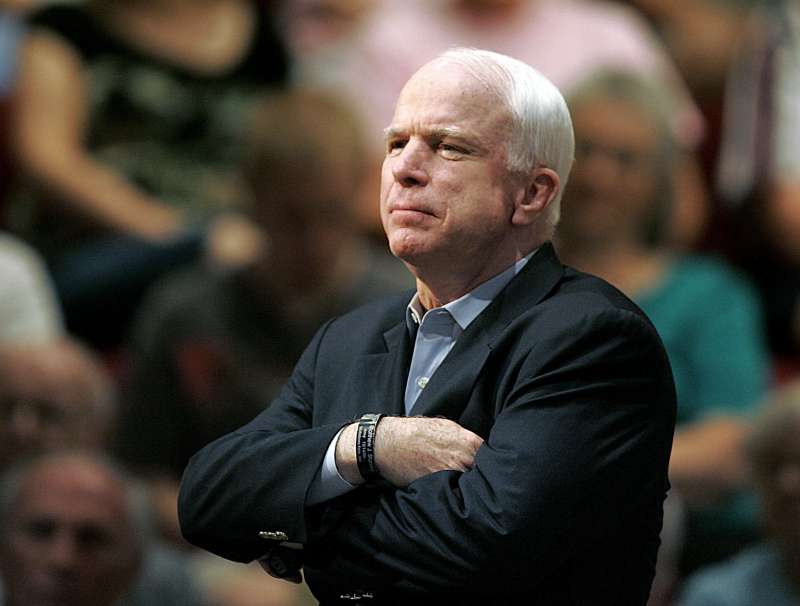 美國共和黨政壇大老馬侃(John McCain)(美聯社) 美國共和黨政壇大老馬侃(John McCain)(美聯社)