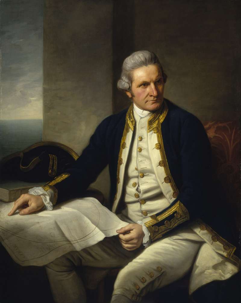 庫克船長(James Cook)(Wikipedia / Public Domain) 庫克船長(James Cook)(Wikipedia / Public Domain)