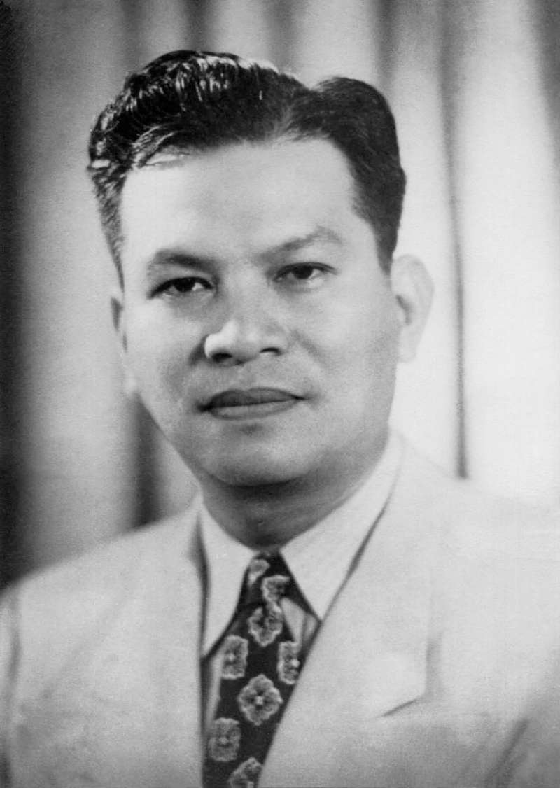 菲律賓第7任總統麥格塞塞(Ramon Magsaysay)。(Wikipedia / Public Domain) 菲律賓第7任總統麥格塞塞(Ramon Magsaysay)。(Wikipedia / Public Domain)