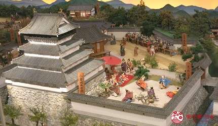 小倉城天守原貌(天守閣內模型)(圖/樂吃購!日本) 小倉城天守原貌(天守閣內模型)(圖/樂吃購!日本)