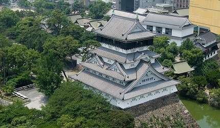 現今的重建天守(圖/樂吃購!日本) 現今的重建天守(圖/樂吃購!日本)