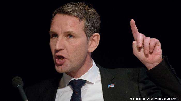 德國極右派政黨AfD政治人物霍克（Björn Höcke）。（德國之聲）