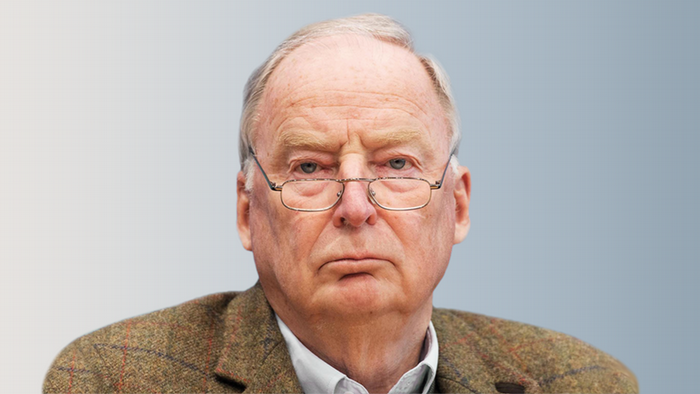 德國極右派政黨AfD兩位現任主席之一的高蘭德(Alexander Gauland)。(德國之聲) 德國極右派政黨AfD兩位現任主席之一的高蘭德(Alexander Gauland)。(德國之聲)