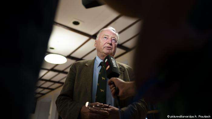 德國極右派政黨AfD兩位現任主席之一的高蘭德(Alexander Gauland)。(德國之聲) 德國極右派政黨AfD兩位現任主席之一的高蘭德(Alexander Gauland)。(德國之聲)