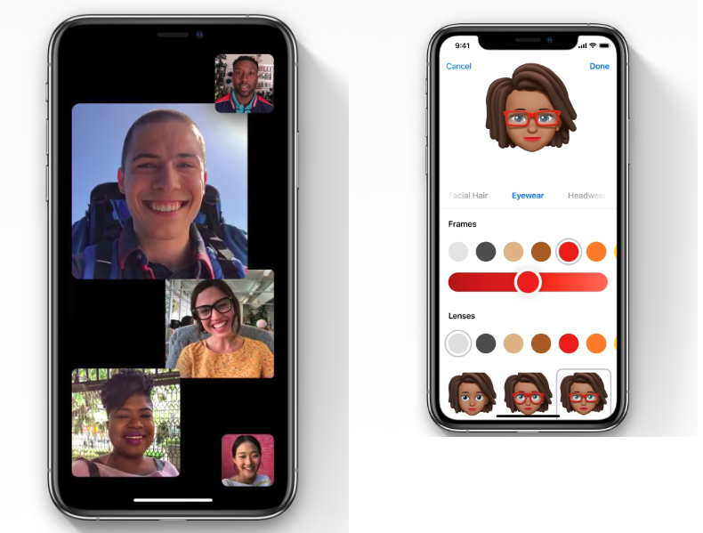 iOS 12帶來更娛樂性的社交功能,讓用戶能自製與自己相像的表情符號。(圖/Apple,數位時代提供) iOS 12帶來更娛樂性的社交功能,讓用戶能自製與自己相像的表情符號。(圖/Apple,數位時代提供)
