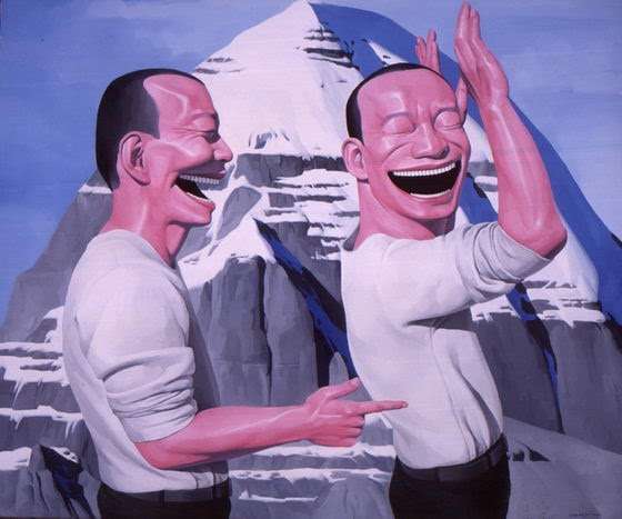 《舉起手,不許動》。(圖/artnet,城市美學新態度提供) 《舉起手,不許動》。(圖/artnet,城市美學新態度提供)