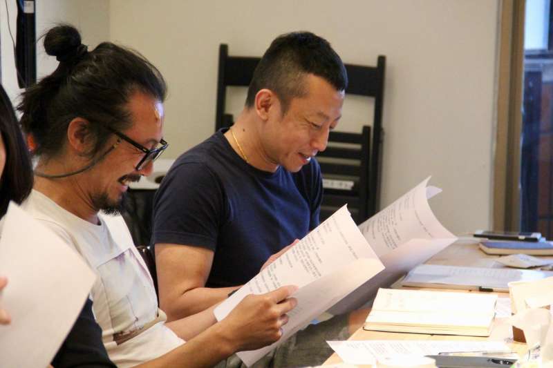 為認識VR電影敘事手法,楊雅喆與製片團隊共同參與VR電影培訓課程。(圖/文化+) 為認識VR電影敘事手法,楊雅喆與製片團隊共同參與VR電影培訓課程。(圖/文化+)