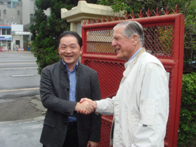 孫立人後代同史迪威後代參訪臺中孫立人故居。(圖/想想論壇) 孫立人後代同史迪威後代參訪臺中孫立人故居。(圖/想想論壇)