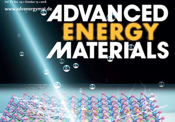 清大材料所嚴大任教授團隊用「奈米天線」找出更高效率產氫的方法，登上國際頂尖能源期刊Advanced Energy Materials。（圖／清華大學提供）