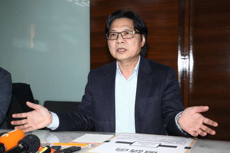 20181218-台大自主聯盟「還我校長,邀請葉部長有溫度的溝通」記者會,圖為教育部長葉俊榮。(蔡親傑攝) 20181218-台大自主聯盟「還我校長,邀請葉部長有溫度的溝通」記者會,圖為教育部長葉俊榮。(蔡親傑攝)
