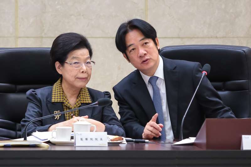 20181222-監察院長張博雅、行政院長賴清德22日出席「監察院107年巡察行政院會議」。(顏麟宇攝) 20181222-監察院長張博雅、行政院長賴清德22日出席「監察院107年巡察行政院會議」。(顏麟宇攝)