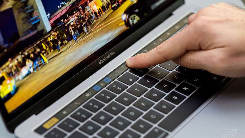 Mac的Touch Bar(圖/愛范兒ifanr) Mac的Touch Bar(圖/愛范兒ifanr)