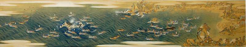 『古式捕鯨蒔繪』、太地。(維基百科/公用領域) Traditional_Whaling_in_Taiji.jpg