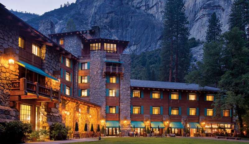 The Majestic Yosemite Hotel外觀。（圖／瘋設計）