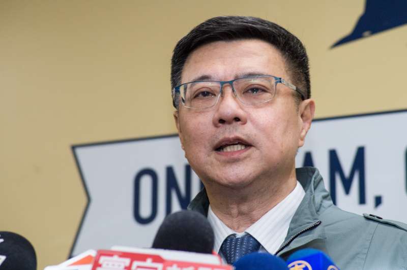 20190106_卓榮泰獲得2萬4699票、得票率72.6%,當選民進黨主席。(簡必丞攝) 20190106_卓榮泰獲得2萬4699票、得票率72.6%,當選民進黨主席。(簡必丞攝)