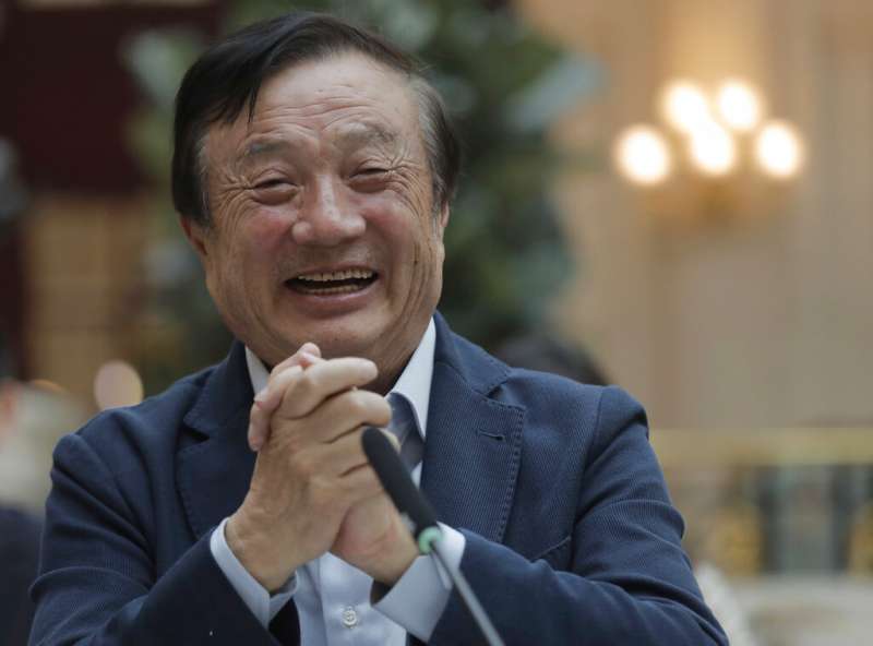 任正非。(美聯社) 任正非。(美聯社)