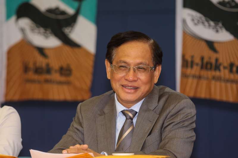 20190131-喜樂島聯盟總召集人郭倍宏31日召開「喜樂島聯盟記者會」。(顏麟宇攝) 20190131-喜樂島聯盟總召集人郭倍宏31日召開「喜樂島聯盟記者會」。(顏麟宇攝)