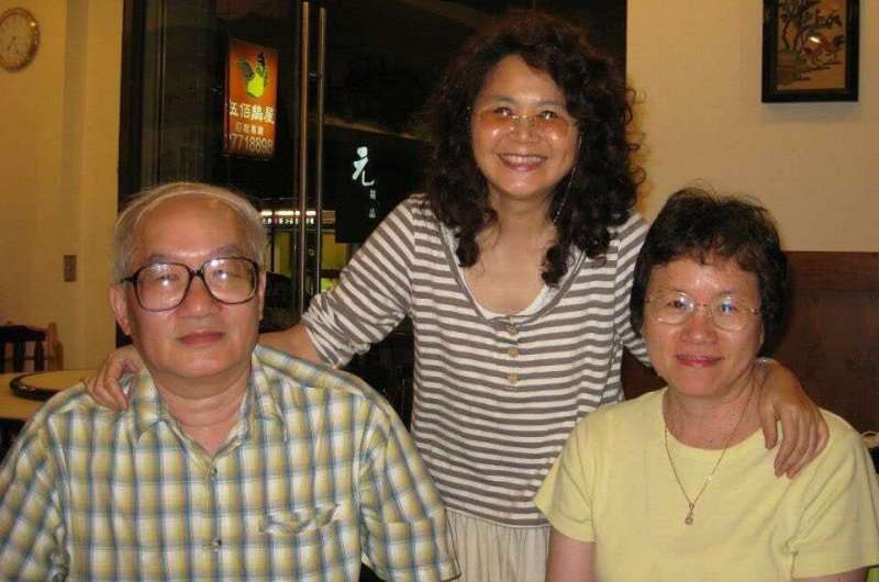 文史學者林博文(左)陳清玉(右)伉儷。(林光美提供) 文史學者林博文(左)陳清玉(右)伉儷。(林光美提供)