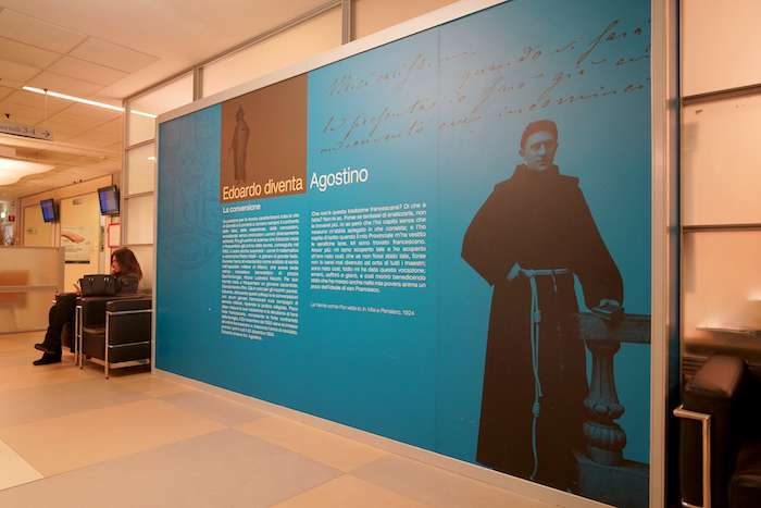 大學醫院創始神父Agostino Gemelli 。(曾廣儀攝) 大學醫院創始神父Agostino Gemelli 。(曾廣儀攝)