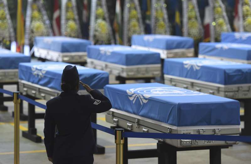 2018年,北韓政府歸還一部分韓戰美軍遺骸(AP) 2018年,北韓政府歸還一部分韓戰美軍遺骸(AP)