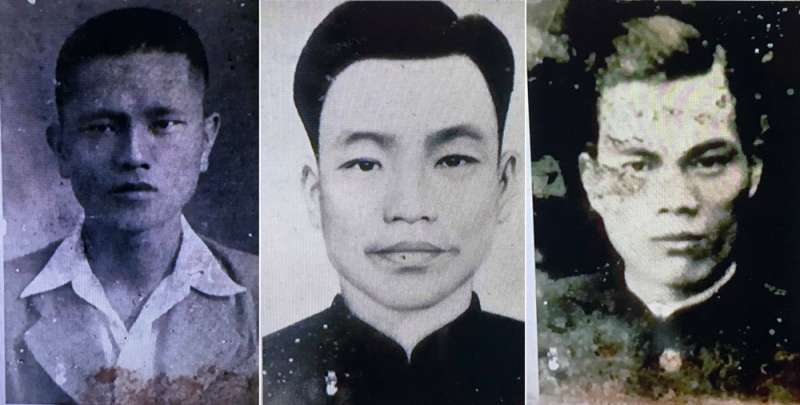 二二八事件八堵車站受難者:副站長許朝宗、蘇水木、車號司事周春賢(翻攝自二二八國家紀念館「悲情車站」特展) 二二八事件八堵車站受難者:副站長許朝宗、蘇水木、車號司事周春賢(翻攝自二二八國家紀念館「悲情車站」特展)