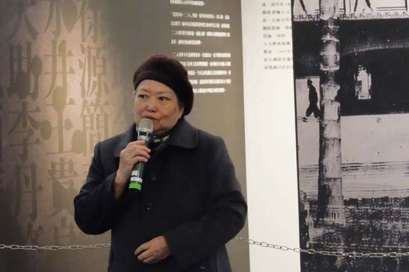 20190224-二二八事件高雄受難者林界之女林黎彩,出席二二八國家紀念館「悲情車站」特展(謝孟穎攝) 20190224-二二八事件高雄受難者林界之女林黎彩,出席二二八國家紀念館「悲情車站」特展(謝孟穎攝)