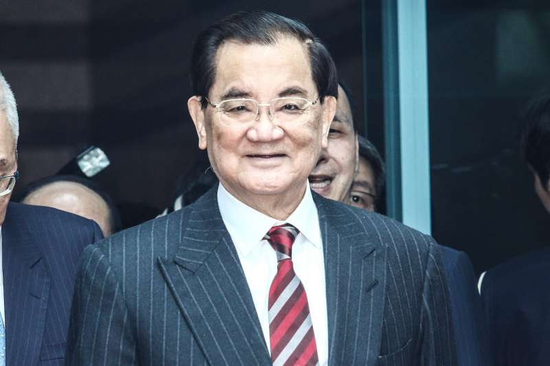 20190306-國民黨舉行「恭祝福德正神聖誕千秋」祭典,圖為連戰出席祭典。(蔡親傑攝) 20190306-國民黨舉行「恭祝福德正神聖誕千秋」祭典,圖為連戰出席祭典。(蔡親傑攝)