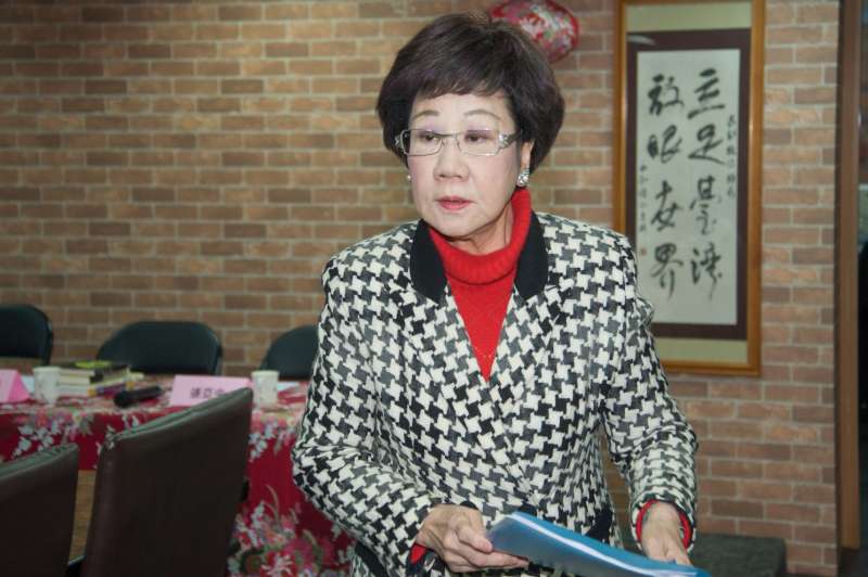 20190307-藍綠講堂3:族群認同:台灣人VS.中國人,前副總統呂秀蓮。(甘岱民攝) 20190307-藍綠講堂3:族群認同:台灣人VS.中國人,前副總統呂秀蓮。(甘岱民攝)