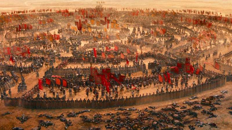 八陣圖有多種陣行變化,可以讓敵軍亂了陣腳(圖/IMDb) 八陣圖有多種陣行變化,可以讓敵軍亂了陣腳(圖/IMDb)