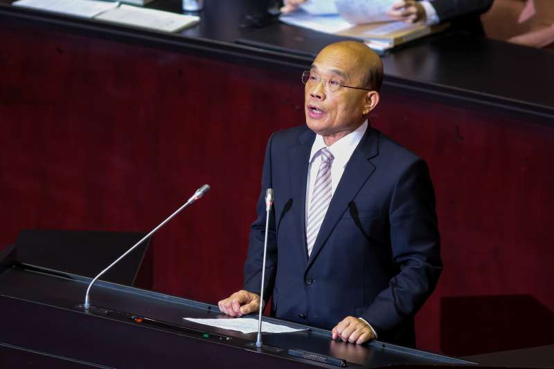 20190315-行政院長蘇貞昌15日於立院總質詢結束後致詞感謝。(顏麟宇攝) 20190315-行政院長蘇貞昌15日於立院總質詢結束後致詞感謝。(顏麟宇攝)