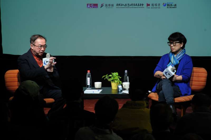20190323-思沙龍「勇敢面對AI新世界 — 一個工程師的人文觀察」,廣達集團總裁林百里宇龍應台基金會創辦人龍應台對談。(甘岱民攝) 20190323-思沙龍「勇敢面對AI新世界 — 一個工程師的人文觀察」,廣達集團總裁林百里宇龍應台基金會創辦人龍應台對談。(甘岱民攝)