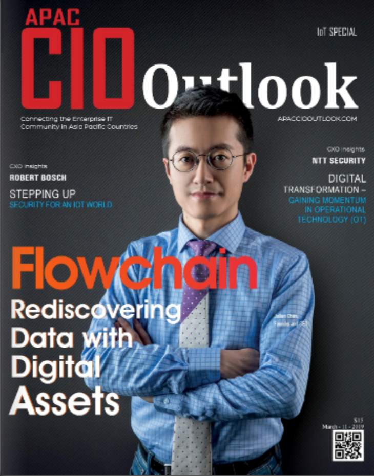 APAC CIO Outlook IOT特刊封面(圖/Flowchain) APAC CIO Outlook IOT特刊封面(圖/Flowchain)