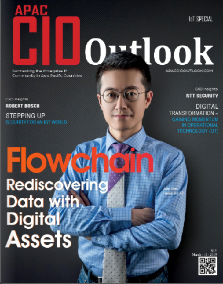 APAC CIO Outlook IOT特刊封面（圖／Flowchain）